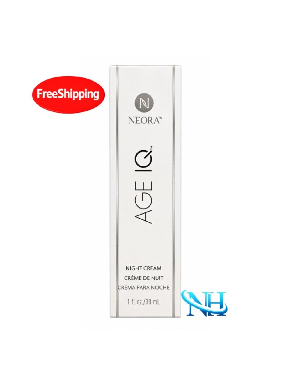 Neora (Nerium) Age IQ Night Cream – Full Size – New Sealed – 1 oz / 30ml